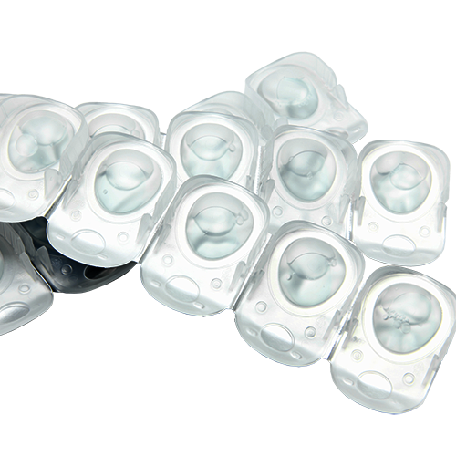 Contact lenses in blister package
