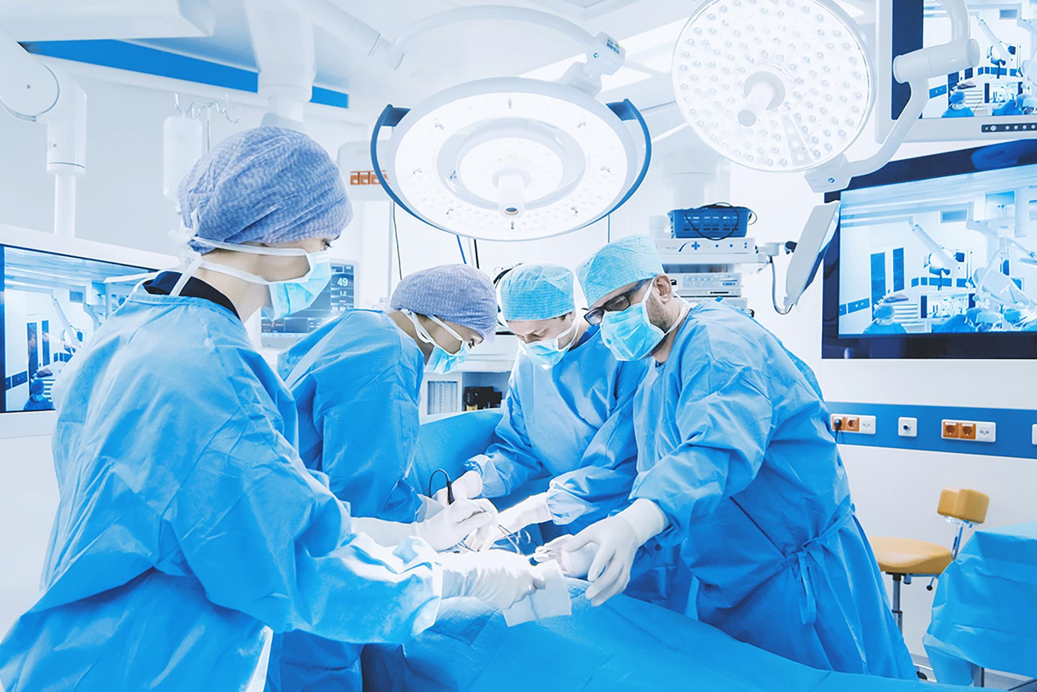 Sterile material for surgical procedures