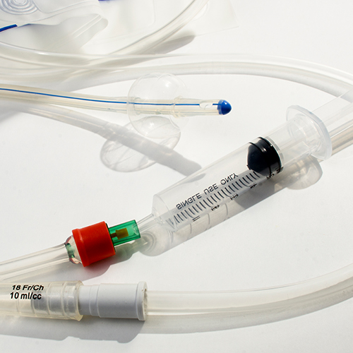 Catheter and indwelling catheter system from SÜDPACK MEDICA